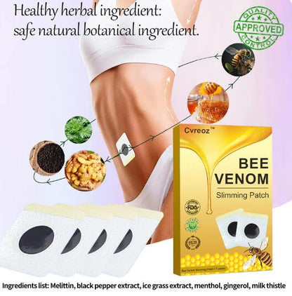 🐝🐝Cvreoz™ Bienengift Schlankheits-Bauchpflaster⭐ (für alle Lymphprobleme und Fettleibigkeit)